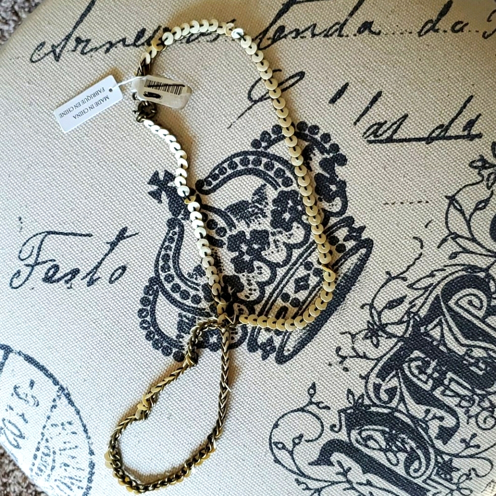 Free People Sequin Necklace